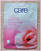 тканевая маска для лица с экстрактом цветков розы цена 50 руб